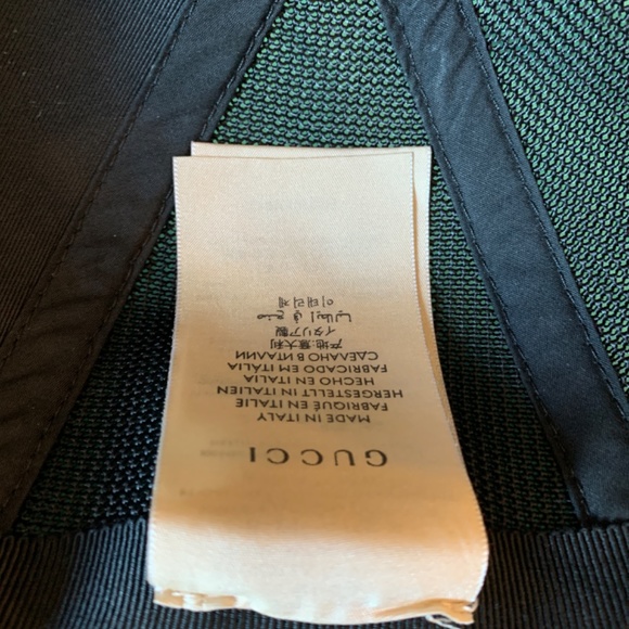Gucci Vinyl Baseball Snap Back Hat - Picture 4 of 6
